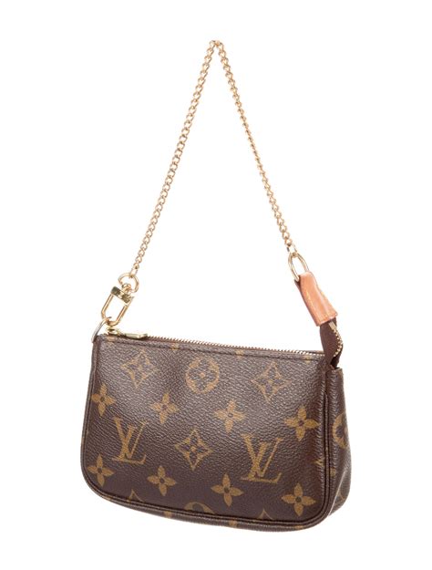 louis vuitton pochette mini monogram|Louis Vuitton mini pochette price.